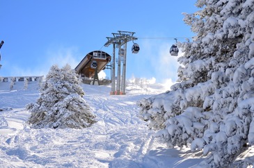 Semana de mucha nieve en Baqueira Beret con espesores en pistas de hasta 175 cm